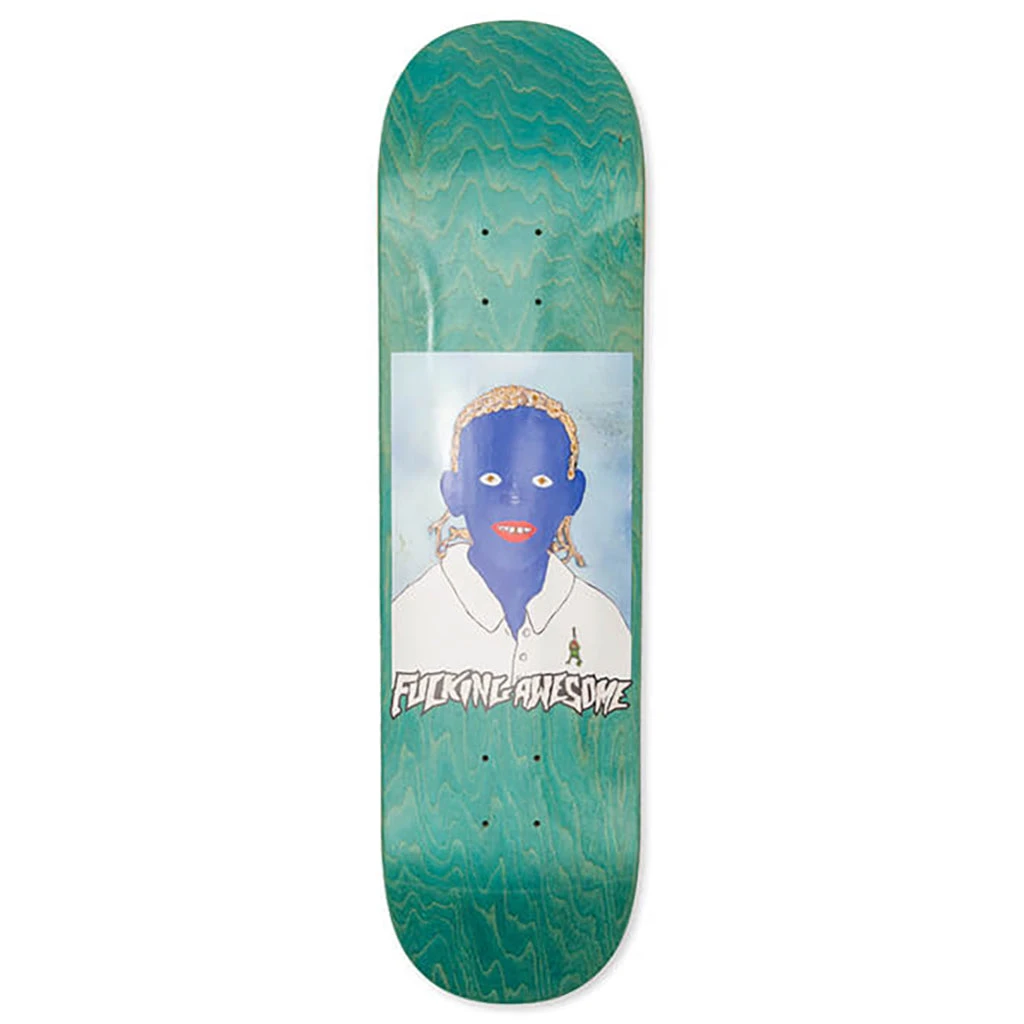 Skate Deck- Painted Na-Kel - Blue 3 Skate Deck- Painted Na-Kel - Blue