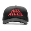 ATK Stack Logo Trucker - Black 1 ATK Stack Logo Trucker - Black -Fashion Clothing Store Gallery Dept. ATK Stack Logo Trucker Black ATKS 9100 BLCK 06 29 23 Feature VR