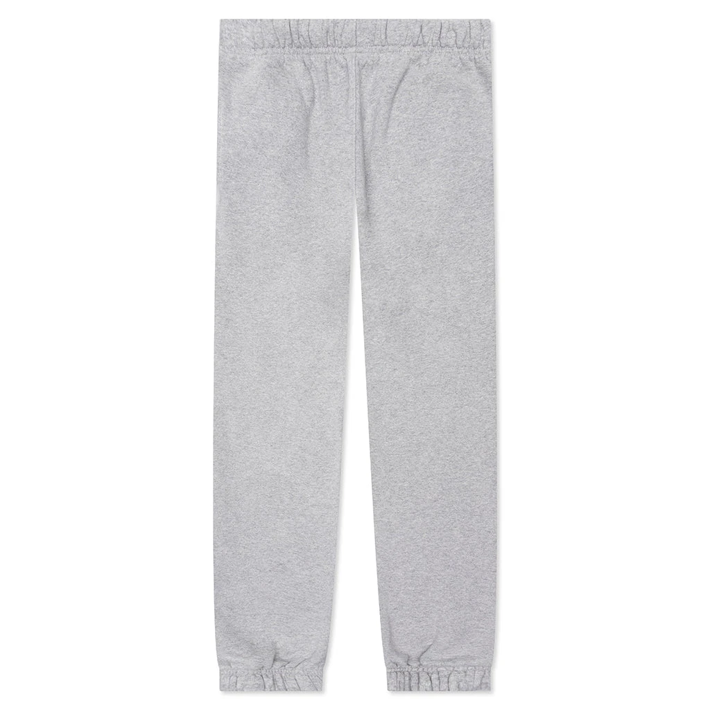 Deep Logo Sweatpants - Heather Grey 4 Deep Logo Sweatpants - Heather Grey - Image 2