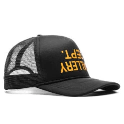 Fucked Up Trucker Cap - Black -Fashion Clothing Store Gallery Dept. Fucked Up Trucker Cap Black TCU 9100 BLCK 04 24 23 Feature VR 4