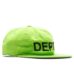 Hat - Fluorescent Green -Fashion Clothing Store Gallery Dept. Hat Flo Green DC 9147 FLOG 08 14 23 Feature KN 4