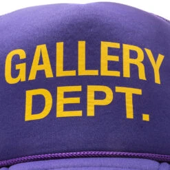 GD Trucker Cap - Purple -Fashion Clothing Store Gallery Dept. Trucker Cap Purple TC 9143 065 OS 12 18 22 S NF Feature 8