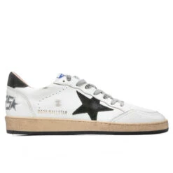 Golden Goose Ball Star - White/Military Green