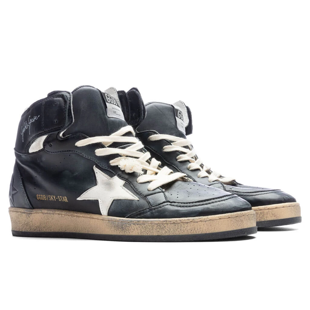 Golden Goose Sky Star - Black/White 4 Golden Goose Sky Star - Black/White - Image 2