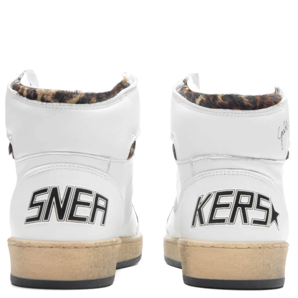 Golden Goose Women's Sky Star Star And Ankle - White/Beige 6 Golden Goose Women's Sky Star Star And Ankle - White/Beige - Image 4