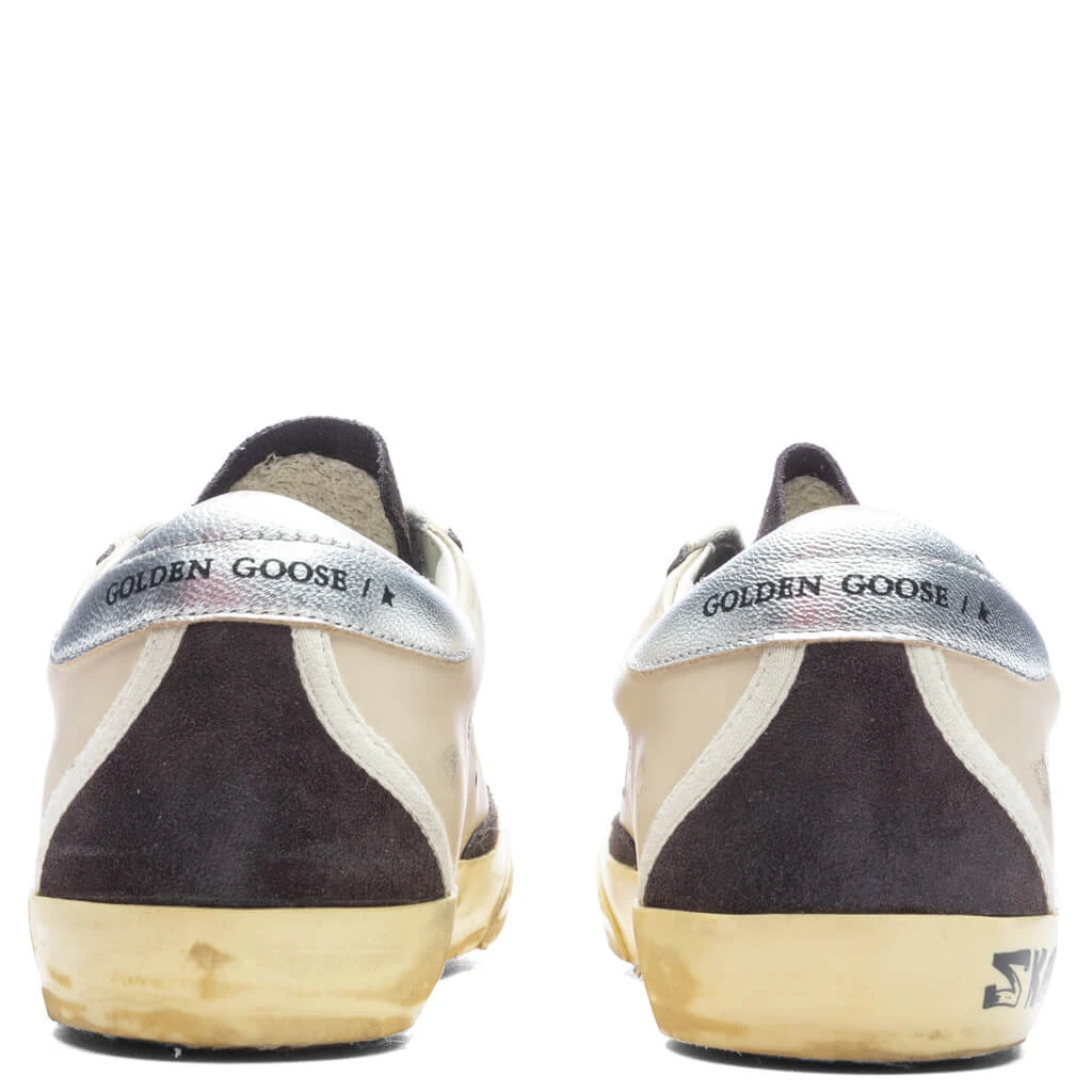 Golden Goose Women's Superstar Glitter Star - Beige/Dark Grey/Grey 6 Golden Goose Women's Superstar Glitter Star - Beige/Dark Grey/Grey - Image 4