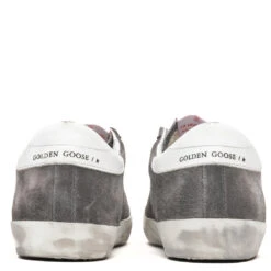 Golden Goose Super-Star Sneakers - Grey/Turquoise -Fashion Clothing Store Golden Goose Sneakers Superstar Grey Turquoise GMF00101.F000339.60253 12 12 2020 01 4