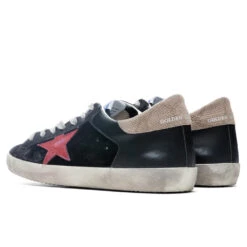 Golden Goose Super-Star Sneakers - Black/Red/Beige -Fashion Clothing Store Golden Goose Superstar Black Red Beige GMF00103.F002026.90280 08 28 2021 01 4