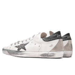Golden Goose Super-Star Sneakers - White/Black 8 Golden Goose Super-Star Sneakers - White/Black -Fashion Clothing Store Golden Goose Superstar White Black GMF00102.F002090.10432 05 21 2021 01 4
