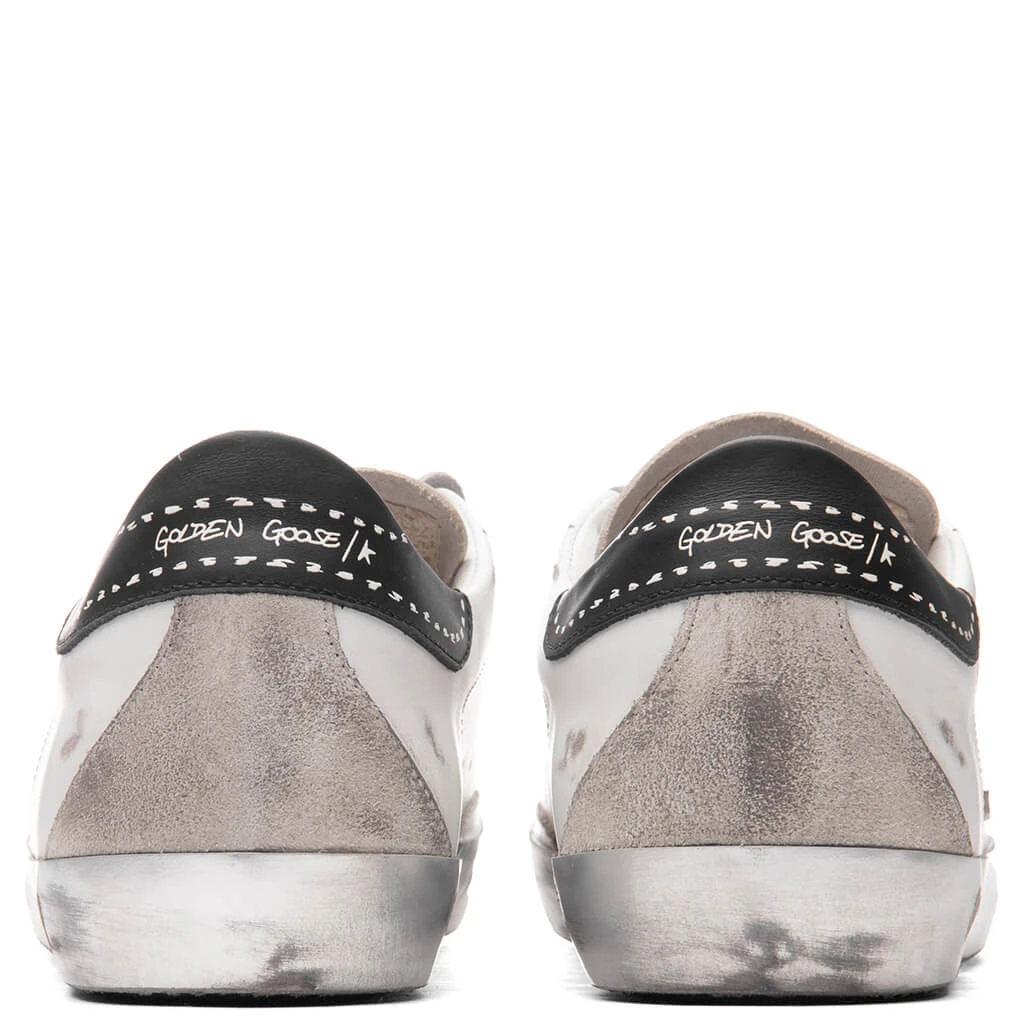 Golden Goose Super-Star Sneakers - White/Black 6 Golden Goose Super-Star Sneakers - White/Black - Image 4