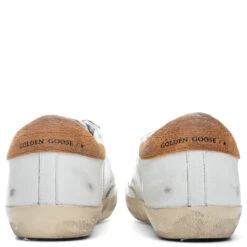 Golden Goose Super-Star Sneakers - White/Camouflage Green/Cognac -Fashion Clothing Store Golden Goose Superstar White Camouflage Green Cognac GMF00270.F002550.10904 01 16 2022 01 4
