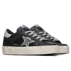 Golden Goose Women's Hi Star - Black/Silver -Fashion Clothing Store Golden Goose Women s Hi Star Black Silver GWF00118.F000328.90179 02 27 2021 01 3