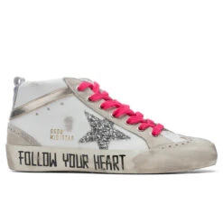 Golden Goose Women's Mid Star - White/Ice