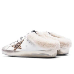 Golden Goose Women's Sabot Suede Toe - White/Beige/Brown Leopard 8 Golden Goose Women's Sabot Suede Toe - White/Beige/Brown Leopard -Fashion Clothing Store Golden Goose Women s Sabot Suede Toe White Beige Brown Leopard GWF00110.F003351.81811 12 28 22 Feature VR 4