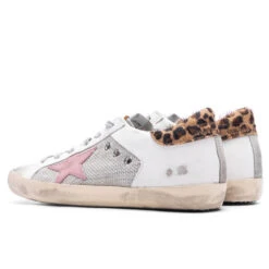 Golden Goose Women's Super-Star - Light Silver/Beige/Black Leopard -Fashion Clothing Store Golden Goose Women s Super Star Light Silver Beige Black Leopard GWF00103.F003172.81779 12 28 22 Feature VR 4