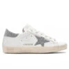 Golden Goose Women's Super-Star Sneakers - White/Silver -Fashion Clothing Store Golden Goose Women s Super Star Sneakers White Silver GWF00101.F003354.80185 10 08 22 Feature JM