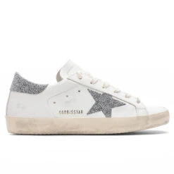 Golden Goose Women's Super-Star Sneakers - White/Silver