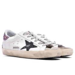 Golden Goose Women's Super-Star - White/Taupe/Fuxia Black 7 Golden Goose Women's Super-Star - White/Taupe/Fuxia Black -Fashion Clothing Store Golden Goose Women s Super Star White Taupe Fuxia Black GWF00102.F002463.81497 12 28 22 Feature VR 5