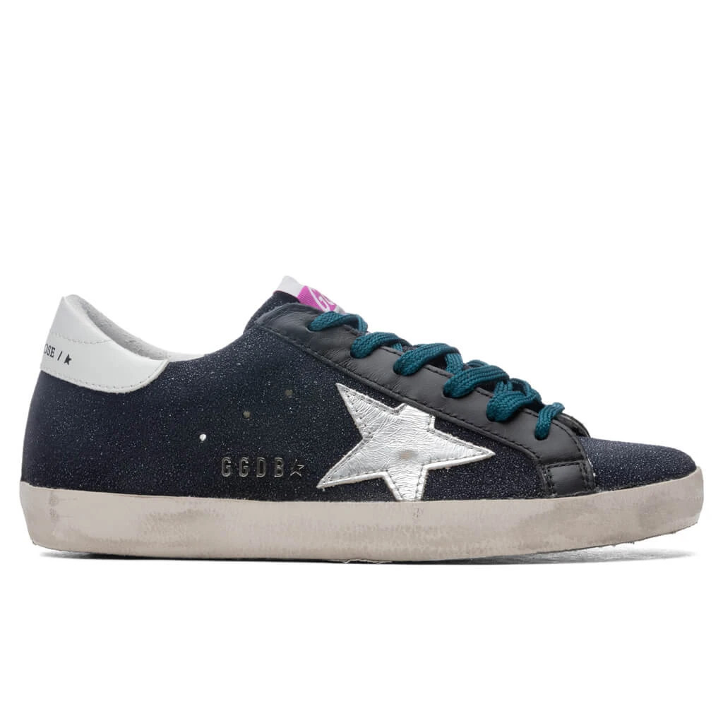 Golden Goose Women's Super-Star Sneakers - Black/Silver/White 3 Golden Goose Women's Super-Star Sneakers - Black/Silver/White