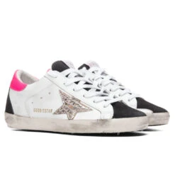 Golden Goose Women's Super-Star Sneakers - White/Black/Gold -Fashion Clothing Store Golden Goose Women s Superstar White Black Gold GWF00102.F000244.80253 03 21 2021 01 2