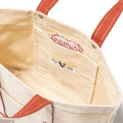 Heavy Canvas Tote Small - Orange -Fashion Clothing Store HM25 GD 035HEAVYCANVASTOTESMALL2 1 KN 4