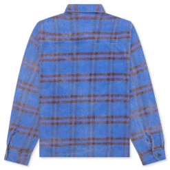 Hemi Oversized Shirt - Marfa Check -Fashion Clothing Store Hemi Oversized Shirt Marfa Check E047I681097A 09 26 23 Feature VR 6