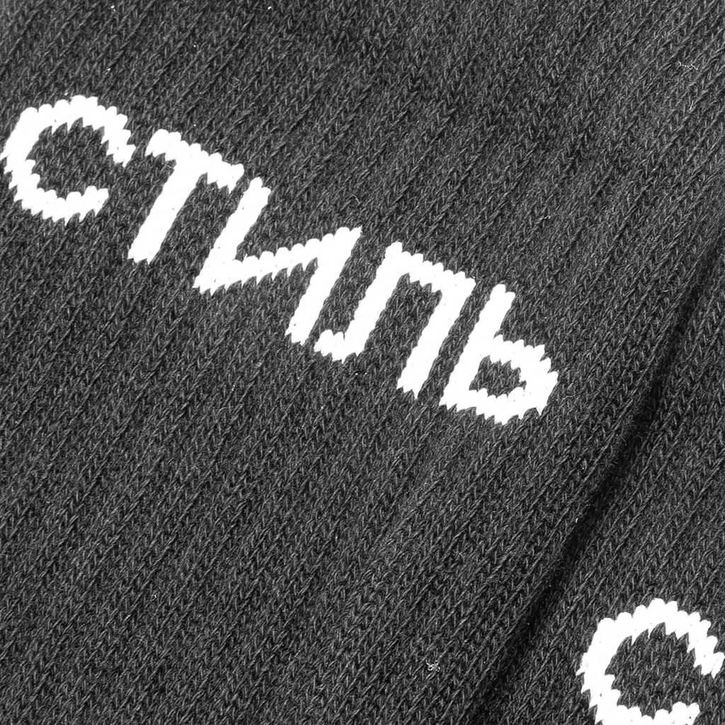 CTNMB Long Socks - Black/White 4 CTNMB Long Socks - Black/White - Image 2