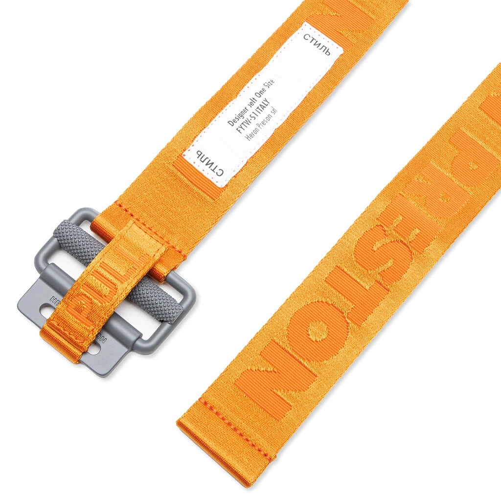 HP Tapebelt Classic Buckle - Orange/Grey 5 HP Tapebelt Classic Buckle - Orange/Grey - Image 3