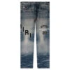 Amiri Hockey Logo Straight Jean - Vintage Logo -Fashion Clothing Store Hockey Logo Straight Jean Vintage Logo AW23MDF004 875 09 16 23 Feature JP