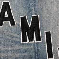 Amiri Hockey Logo Straight Jean - Vintage Logo 9 Amiri Hockey Logo Straight Jean - Vintage Logo -Fashion Clothing Store Hockey Logo Straight Jean Vintage Logo AW23MDF004 875 09 16 23 Feature JP 7