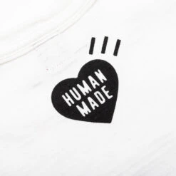 Graphic T-Shirt #04 - White -Fashion Clothing Store Human Made Graphic T Shirt 04 White HM25TE005 WHT 05 21 23 Feature VR 8