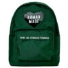Nylon Heart Backpack - Green -Fashion Clothing Store Human Made Nylon Heart Backpack Green HM25GD042 GRN