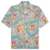 Camp Shirt - Blue Tuscan Floral 2 Camp Shirt - Blue Tuscan Floral -Fashion Clothing Store John Elliott Camp Shirt Blue Tuscan Floral E050N10978A 08 13 22 S NF JM Feature