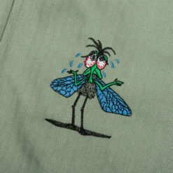 Lets Go Herringbone Pants - Green -Fashion Clothing Store Jungles Lets Go Herringbone Pants Green PLP LET GRN 02 19 23 Feature JP 7