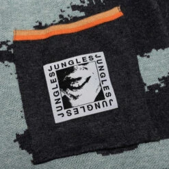 Smile Heavy Knit Shorts - Black/Blue -Fashion Clothing Store Jungles Smile Heavy Knit Shorts Black Blue SH SMK BB 02 19 23 Feature JP 6
