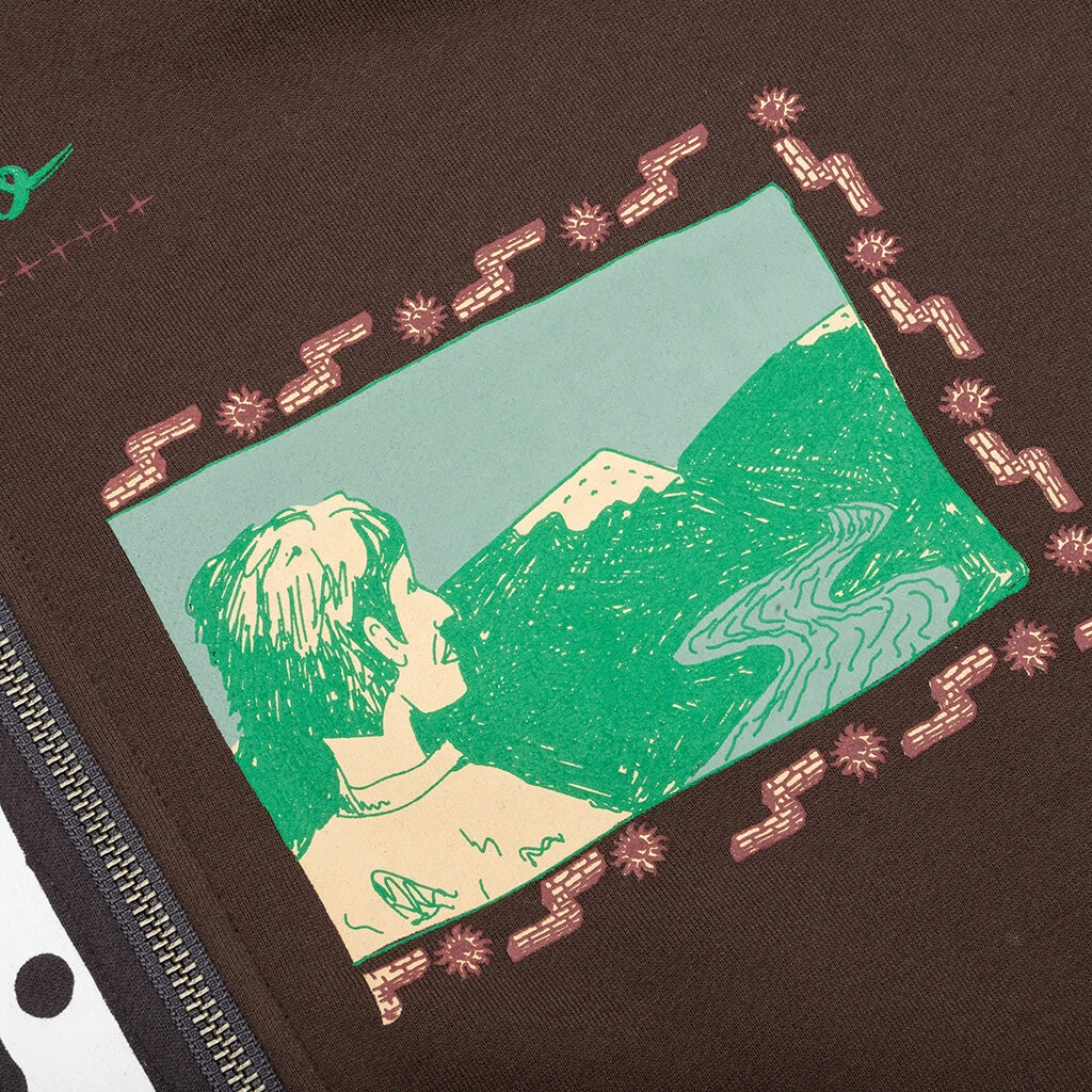 Spiritual Hoodie - Black/Brown 6 Spiritual Hoodie - Black/Brown - Image 4