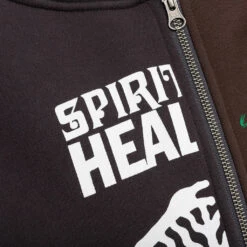 Spiritual Hoodie - Black/Brown 10 Spiritual Hoodie - Black/Brown -Fashion Clothing Store Jungles Spiritual Hoodie Black Brown H SH BB 02 27 23 Feature VR 8
