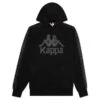 Kappa 222 Banda Hurtado 2 Hoodie - Black/Black Jet -Fashion Clothing Store Kappa 222 Banda Hurtado 2 Hoodie Black Black Jet 311BGMW A4I 12 05 2021 01