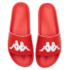 Kappa Authentic Adam 2 Slides - Red/White -Fashion Clothing Store Kappa Authentic Adam 2 Slides Red White 303GAD0 A0X 05 07 2021 01 4