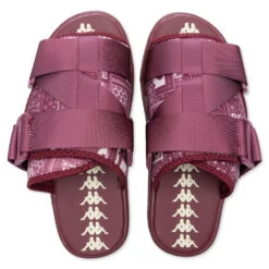 Kappa Authentic Nuuk 1 Sandals - Burgundy/Light Beige 9 Kappa Authentic Nuuk 1 Sandals - Burgundy/Light Beige -Fashion Clothing Store Kappa Authentic Nuuk 1 Sandals Burgundy Light Beige 34171RW A1V 10 23 2021 01 5