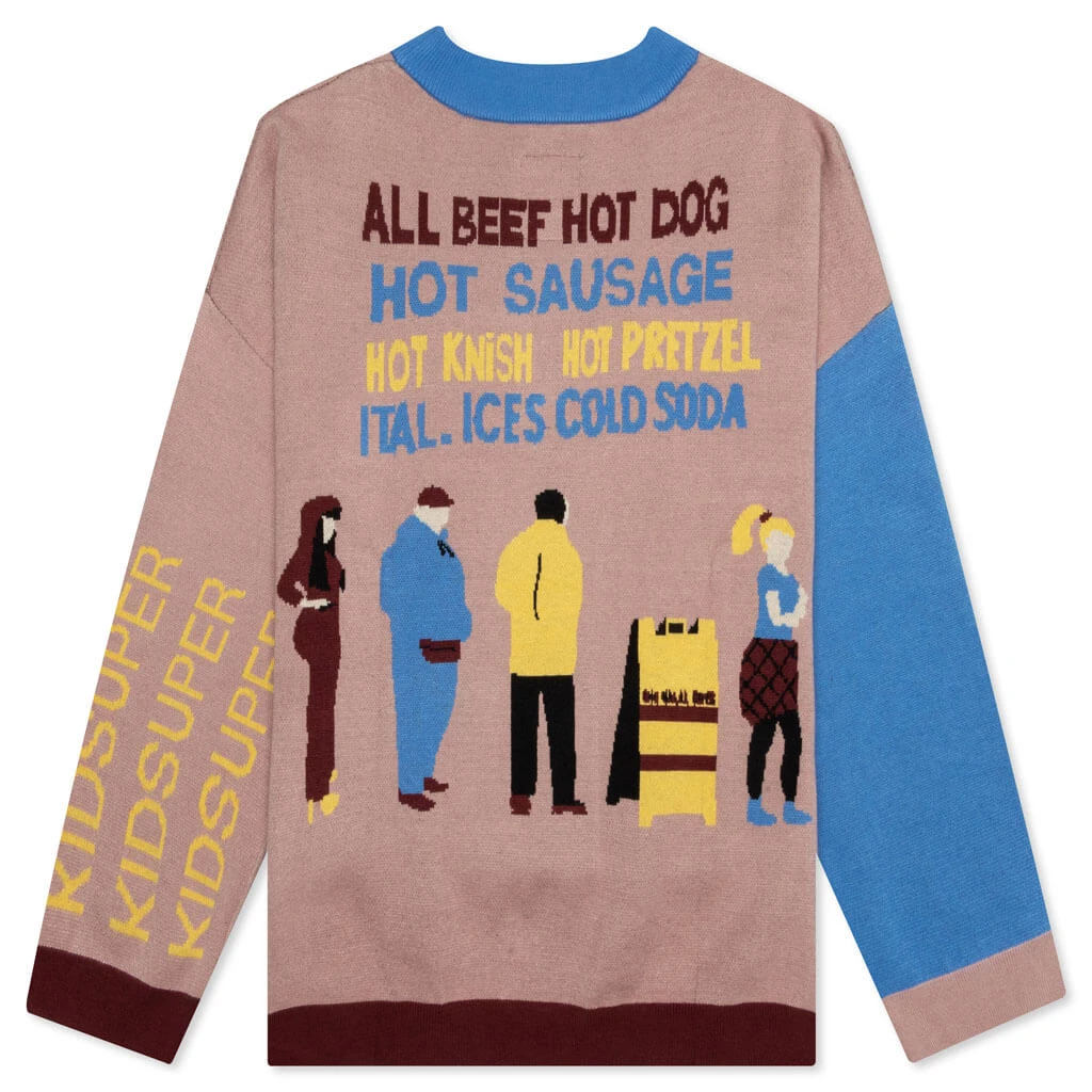 The Halal Guys Knit Sweater - Multi 4 The Halal Guys Knit Sweater - Multi - Image 2
