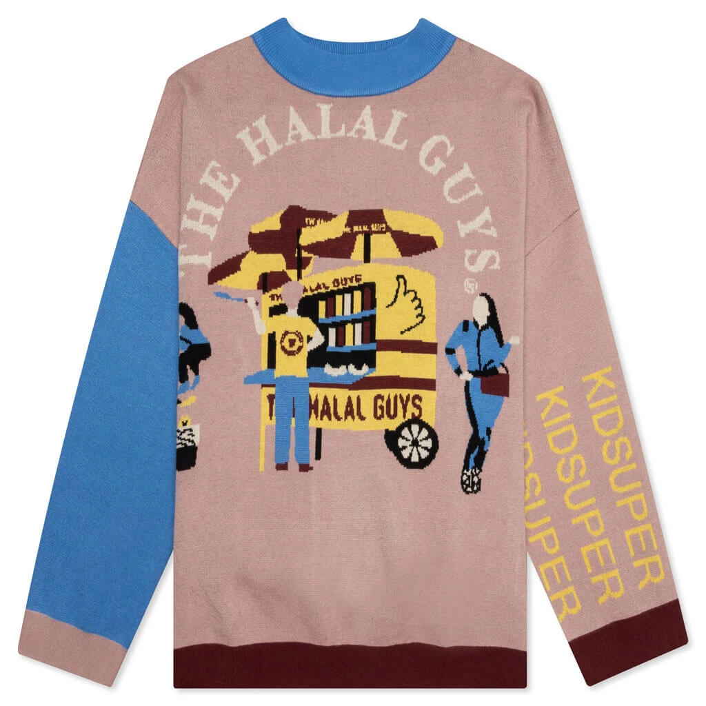 The Halal Guys Knit Sweater - Multi 3 The Halal Guys Knit Sweater - Multi