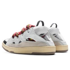 Lanvin Curb Mules - White -Fashion Clothing Store Lanvin Curb Mules White FM SKDM02 DRAG E22 00 03 24 23 Feature DV 5