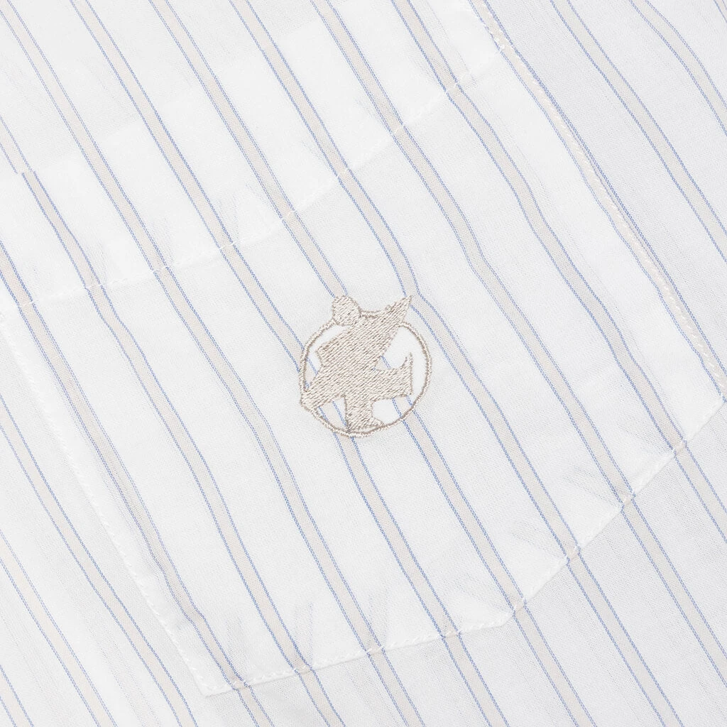 Stussy Light Weight Classic Shirt - White 5 Stussy Light Weight Classic Shirt - White - Image 3