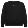 Mock Neck Smile Sweatshirt - Black -Fashion Clothing Store M Neck Smile Sweatshirt Black RE CO BK 00 00 246 10 13 23 Feature KN