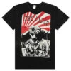 The Clash '82 Tour Crew Tee - Coal Pigment -Fashion Clothing Store MadeWorn The Clash 82 Tour Crew Tee Coal Pigment MWCL030T 01 01 23 Feature VR 6