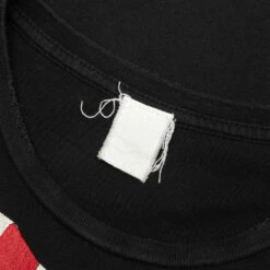 The Clash '82 Tour Crew Tee - Coal Pigment -Fashion Clothing Store MadeWorn The Clash 82 Tour Crew Tee Coal Pigment MWCL030T 01 01 23 Feature VR 9