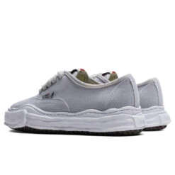 Baker Overdyed Canvas Low - Grey -Fashion Clothing Store Maison Mihara Yasuhiro Baker Overdyed Canvas Low Grey A06FW718 GRY 12 31 2020 01 3