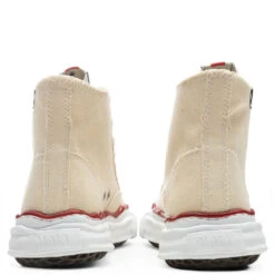 Peterson Hi OG Sole Sneaker Special Edition - Natural -Fashion Clothing Store Maison Mihara Yasuhiro Original Sole Special Edition Hi Sneaker Natural A04FW728 NAT 12 20 2021 01 3