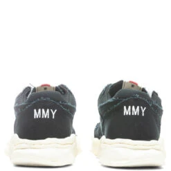 Parker Low OG Sole Canvas Sneaker "Perforated" - Black -Fashion Clothing Store Maison Mihara Yasuhiro Parker Low OG Sole Canvas Sneaker Black A08FW733 BLK 06 06 22 Feature JORDAN 4